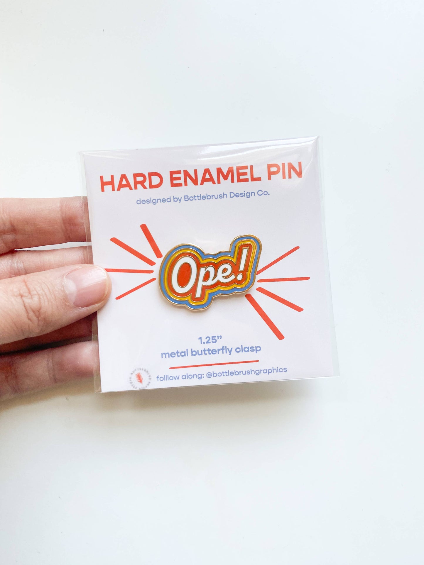 Ope! Midwest Souvenir Local Love Pin