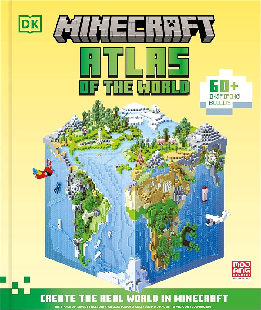 Minecraft Atlas of the World: Create the Real World in Minecraft with 60+ Inspiring Builds cover image
