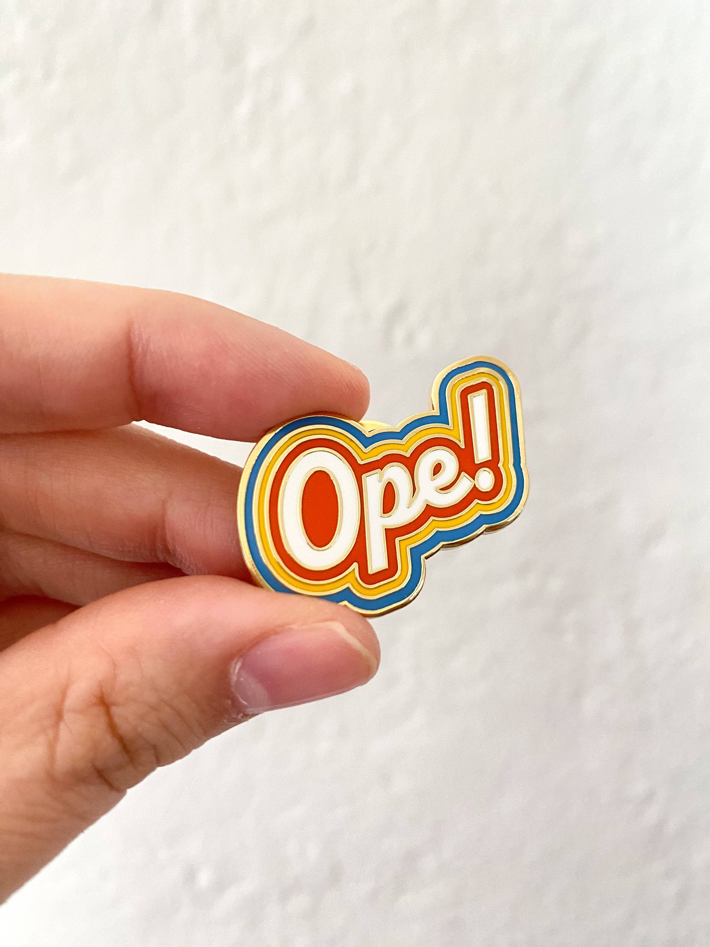 Ope! Midwest Souvenir Local Love Pin