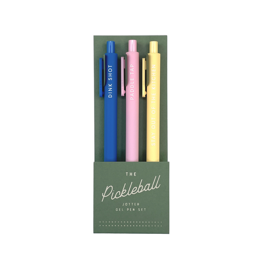 Pickleball Jotter Gel Pen: Set of 3