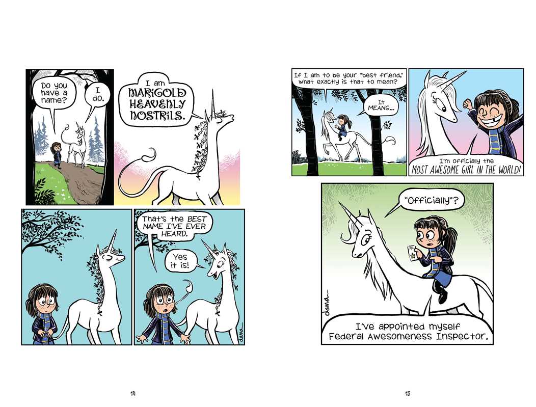 Phoebe and Her Unicorn by Dana  Simpson