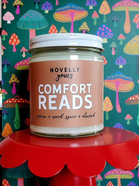 Comfort Reads - Novelly Yours Candle