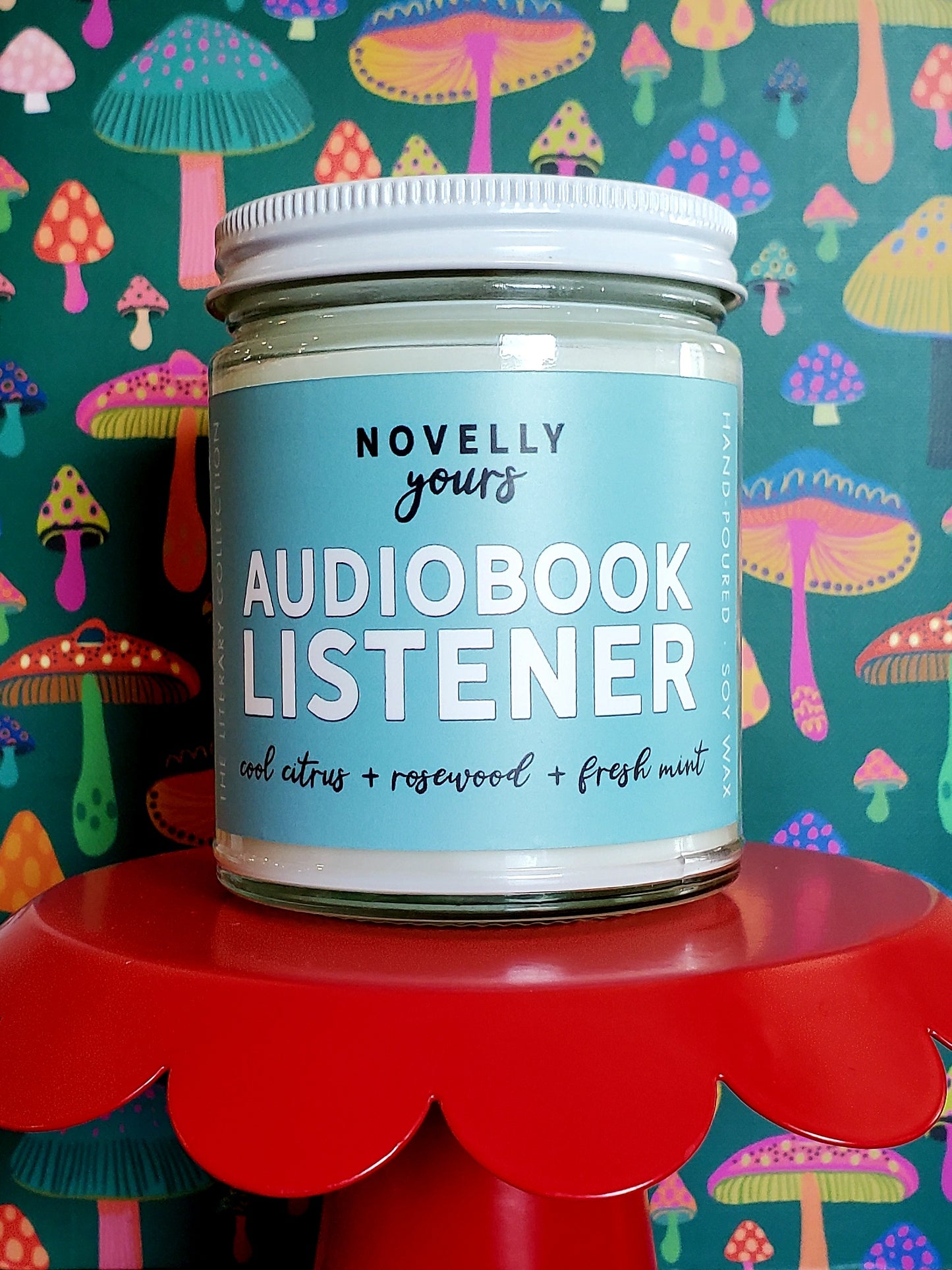 Audiobook Listener - Novelly Yours Candle