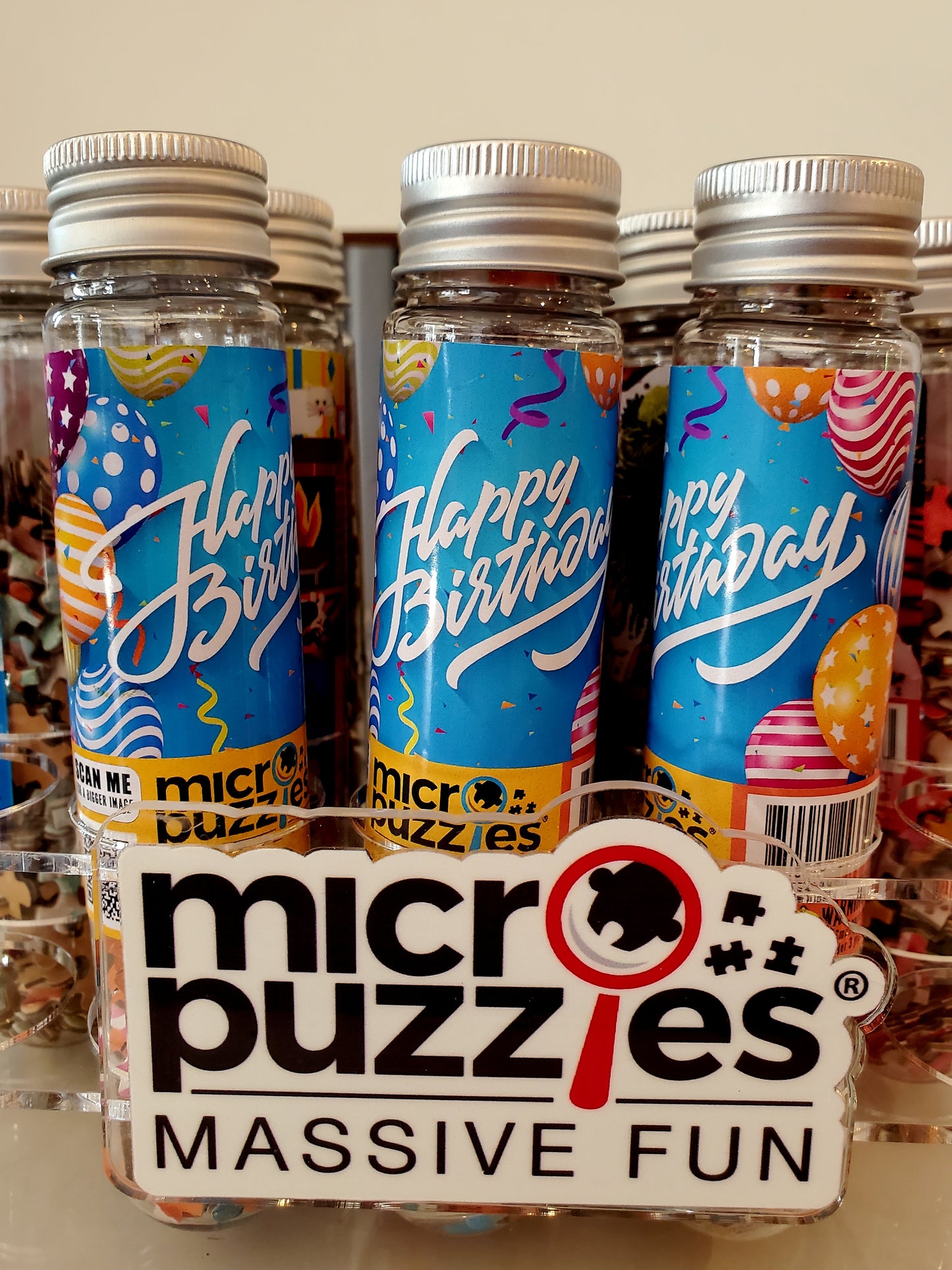 Happy Birthday Balloons Micropuzzle