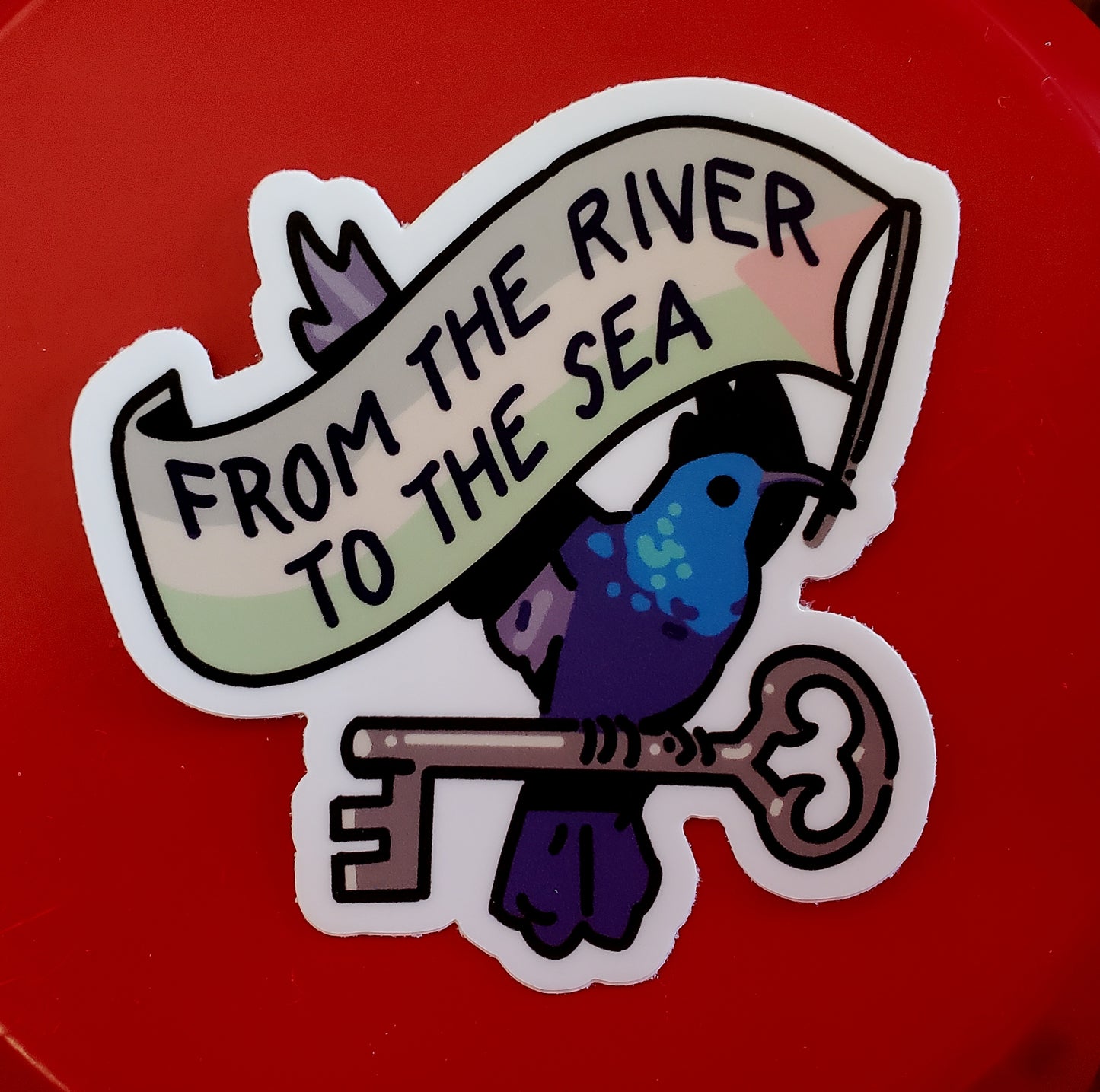 From the River to the Sea Sticker