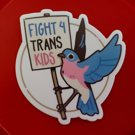 Fight 4 Trans Kids sticker