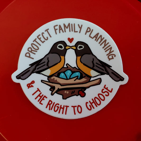 Protect Family Planning Sticker