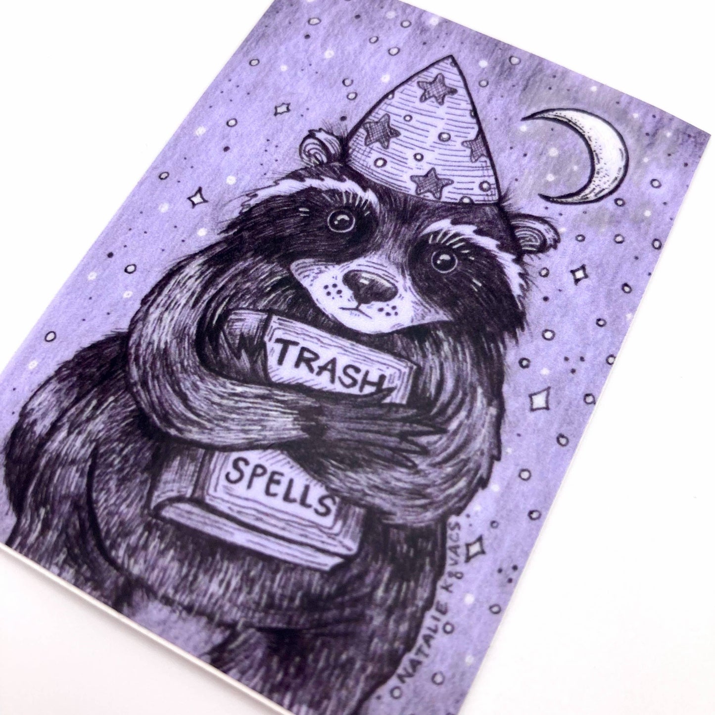 Trash Spells Vinyl Sticker