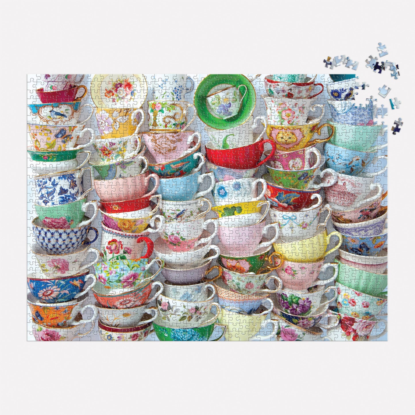 Teacups 1000 Piece Puzzle