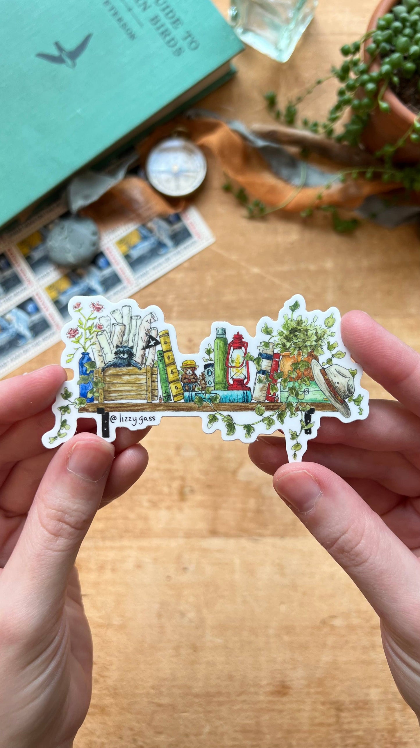 The Park Ranger's Shelf Sticker