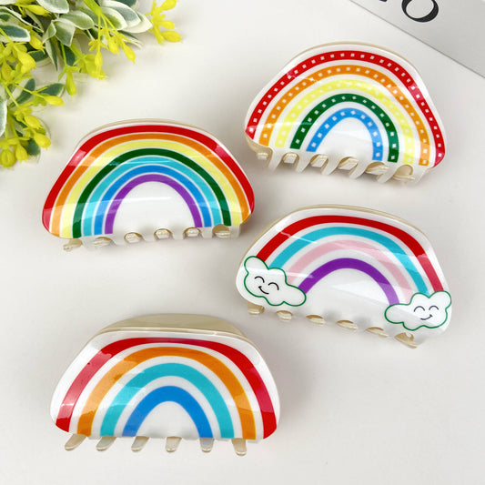 Rainbow Hair Claw