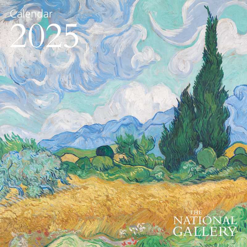 National Gallery Mini Wall Calendar 2025 (Art Calendar) by