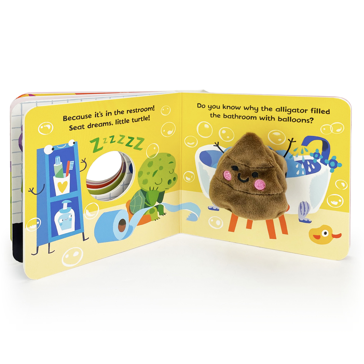 Poop Finger Puppet Board Book