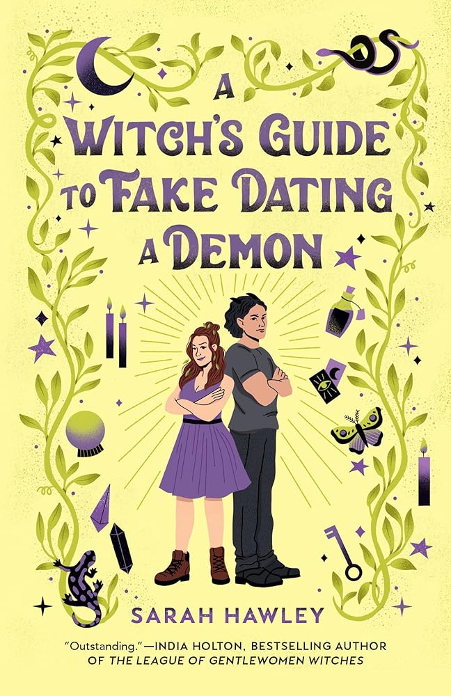 A Witch's Guide to Fake Dating a Demon (Glimmer Falls) cover image