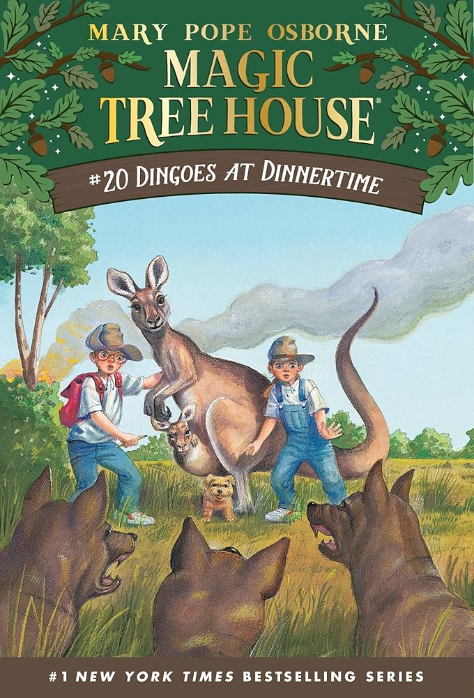 Dingoes at Dinnertime (Magic Tree House, No. 20) cover image
