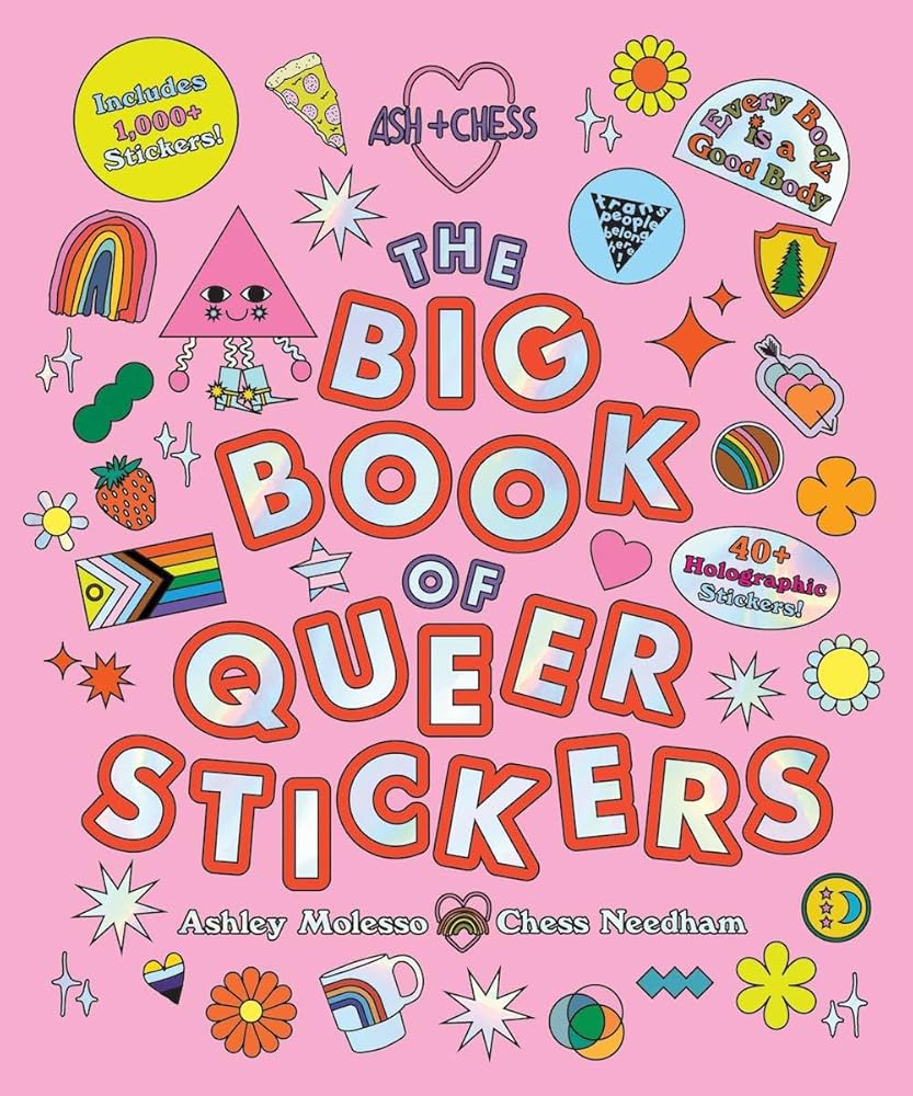 The Big Book of Queer Stickers: Includes 1,000+ Stickers! cover image