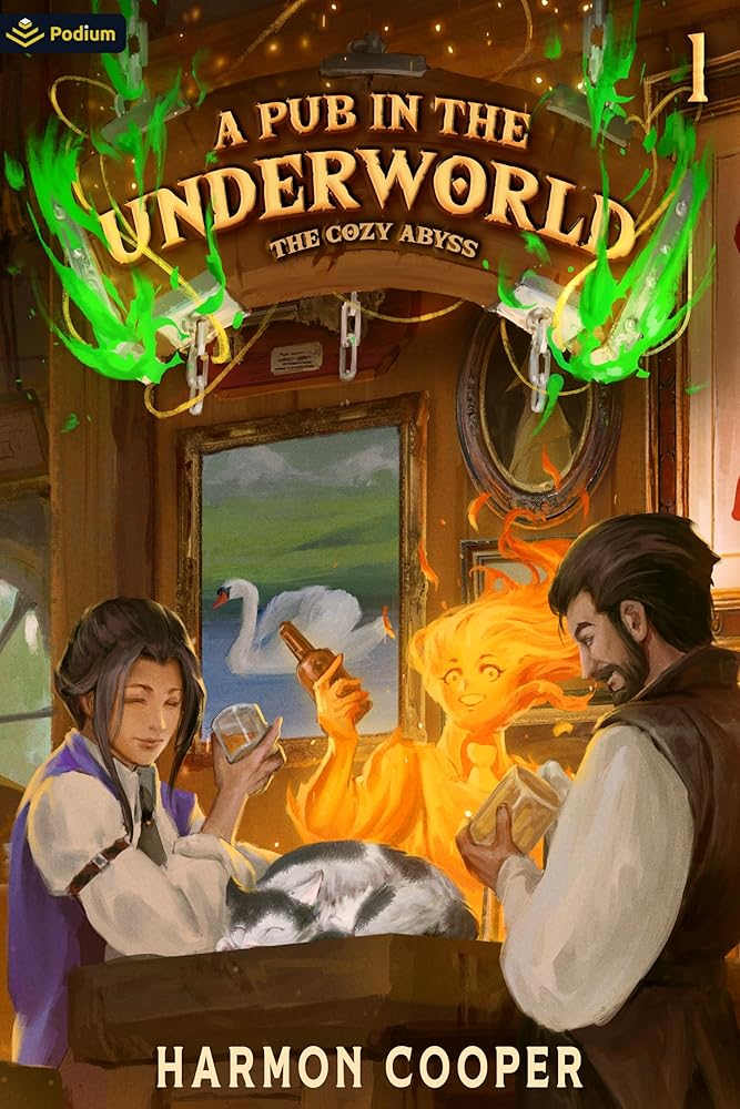 A Pub in the Underworld: A Slice-of-Life LitRPG Adventure (The Cozy Abyss, 1) cover image