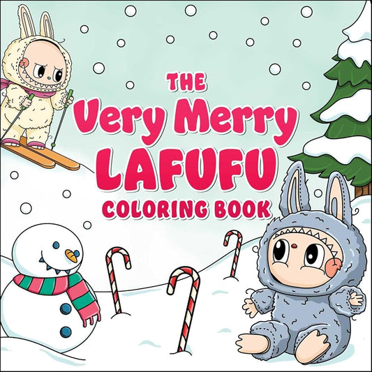 The Very Merry Lafufu Coloring Book cover image