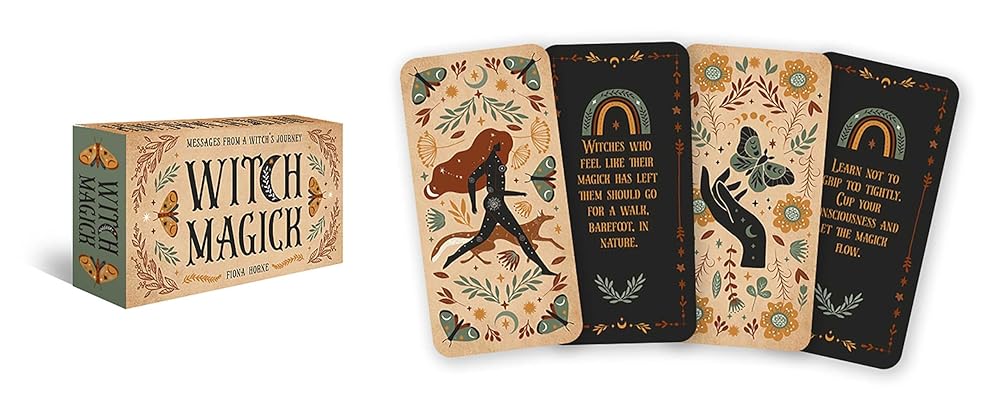 Witch Magick: Messages from a witch's journey (Rockpool Mini Cards) cover image