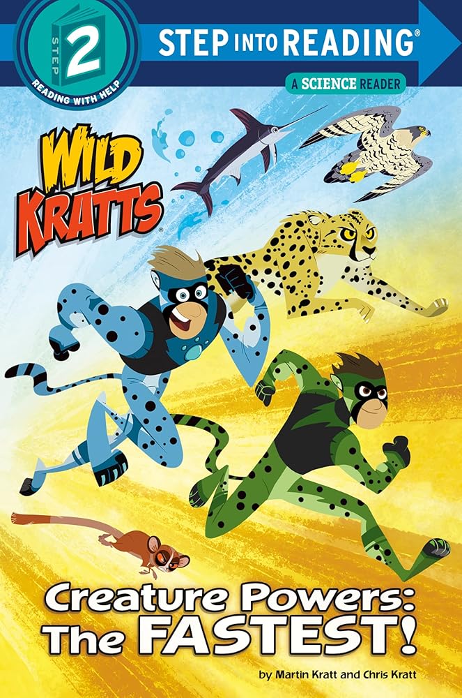 Creature Powers: The Fastest! (Wild Kratts) (Step into Reading) cover image