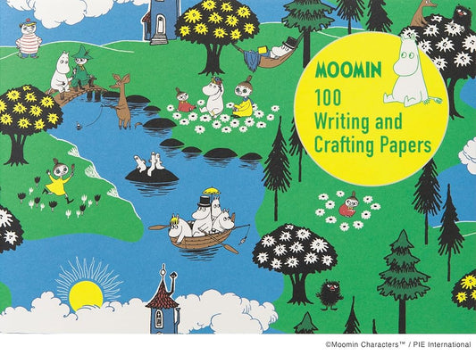 Moomin 100 Writing & Crafting Papers (PIE 100 Writing & Crafting Paper Series) cover image