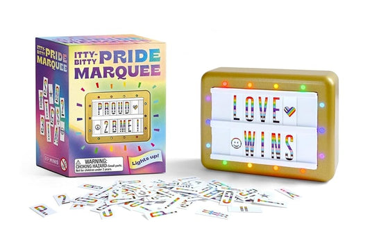 Itty-Bitty Pride Marquee: Lights Up! cover image