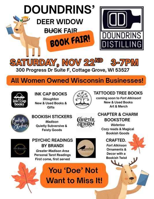 Doundrins' Deer Widow Book Fair