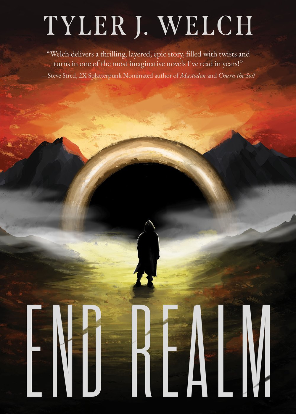 End Realm PAPERBACK by Tyler J Welch Preorder