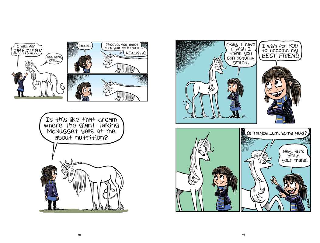 Phoebe and Her Unicorn by Dana  Simpson