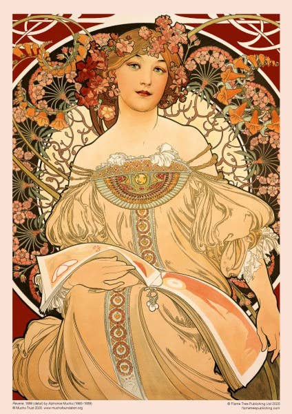 Alphonse Mucha: Reverie 1000 Piece Jigsaw Puzzle