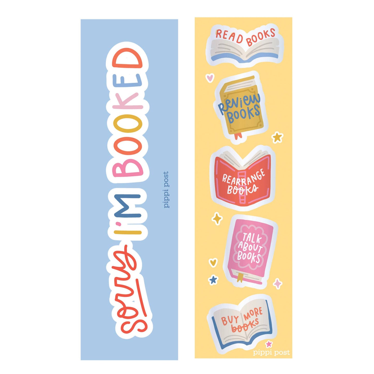 Sorry I'm Booked Bookmark Set