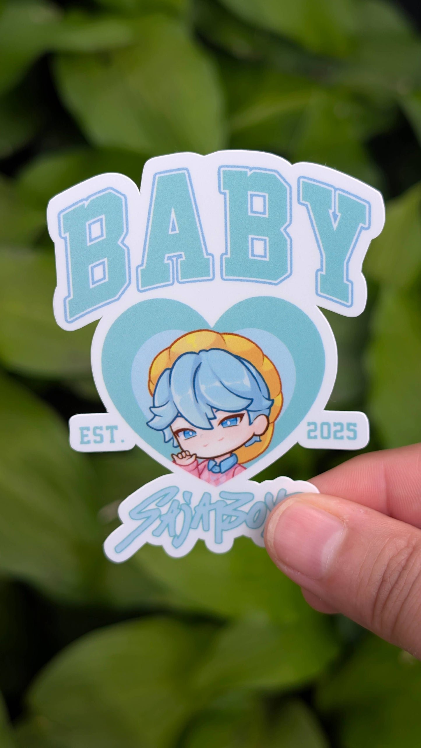 Clear K-pop Demon Hunter stickers, SAJA BOYS, soda pop