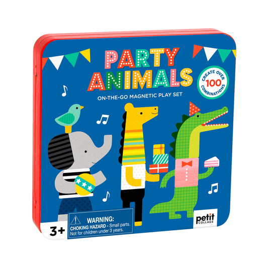 Party Animals On-the-Go Magnetic Play Set