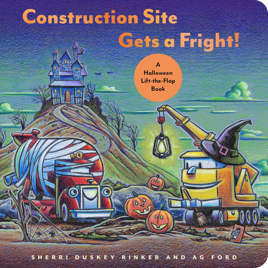 Construction Site Gets a Fright!: A Halloween Lift-the-Flap Book (Goodnight, Goodnight, Construc)