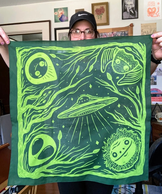 Cryptid + Alien Bandana