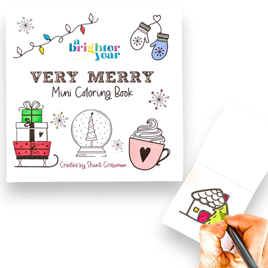 Very Merry Mini Coloring Books